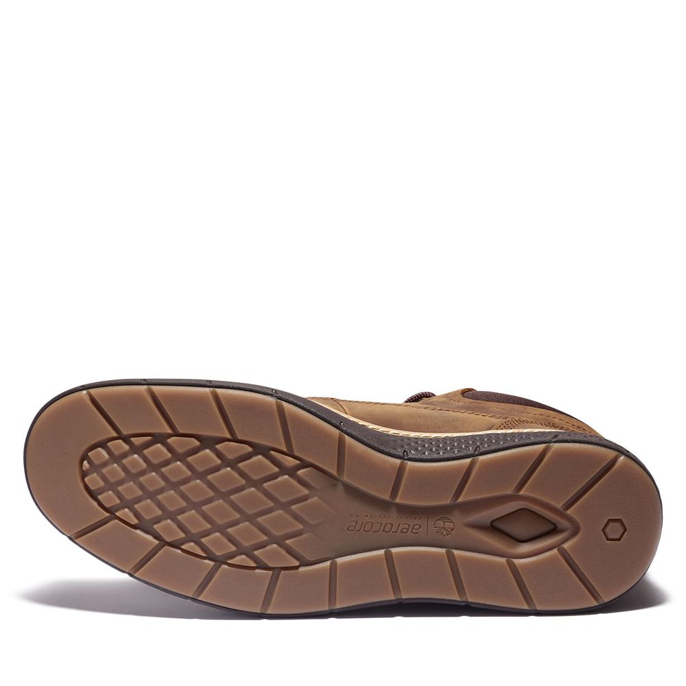 Botas de Seguridad Timberland Hombre Cross Mark Waterproof With Gore-Tex Fabric Marrones - Chile PMD